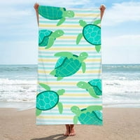 Gotyou ručnik za plažu s jedinstvenim dizajnom, ekstra velikim, napravljen od poliestera za djecu i