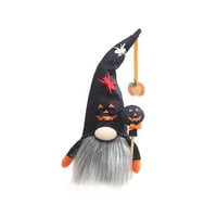 Patuljak ukrašen svjetlimaPlush Gnome lutka bez like bez lica