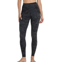 Efsteb Ženske gamaše teretane za žene Yoga hlače Žene High Squik tiskane uske fitness joga hlače nude