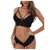 Kratki setovi grudnjaka Women plus veličine Donje rublje Corset čipka Cvjetni ispis Bralette grudnjak dva donje rublje