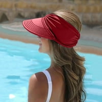 Ženski vizir Široki šešir Ljetna zaštita Face Beach Sportska kapa