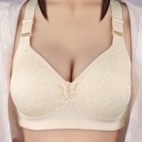 Jsaierl grudnjaci za žene plus veličine Push up underwire grudnjak bešavne podstavljene bralette fle