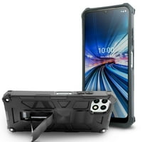 za Boost Celero 5G Samsung Galaxy A 5G futrola za montiranje telefona Reprezentati za štitnik uzorak Chickstand Hybrid Tanak udarca odbojnika s kaljenom staklom