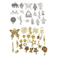 50g Mnogi stil mješovitog oblika čari privjesnih nalaza za izradu DIY nakita