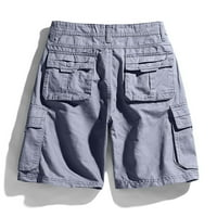 HOT6SL kratke hlače za muškarce, kratke hlače na otvorenom čvrstim kombinezonima pamuk uznemirenog