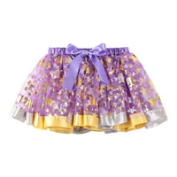 Ljetne haljine za tinejdžerske djece Dječje djevojke baletne suknje Party Star Tulle Dance Sukrt