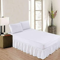 Omotajte se oko čvrstog mikrovlakana luksuzno kvalitetna tkanina spavaća soba okupila pad kreveta od