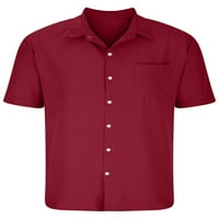 Muški vrhovi Ljetne košulje za bluze s bluzom Classic Tee Dnevno nošenje majica crna 2xl