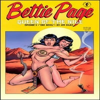 Bettie Page She Devil - platno ili fino štampana zidna umjetnost