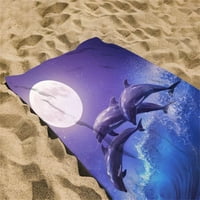 Ručnici za plažu Mikrofiber ručnik za plažu Super lagana šarena ručnik za kupanje Sandotrna Beach Blaket