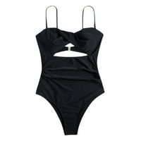 Žene pune kupaćih kupaćih kupaćih kupaćih kupaćih odijela bikini set podlona grudnjaka od plaže za plažu crna l