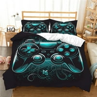 Gamepad Game Posteljina Game Game Sob Decor Game Prekrivač za prekrivanje dječaka Dječja djeca Tinejdžeri