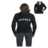 Ženska dukserica puni zip pulover - Chicago