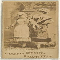 Kartica 305, Aime & Angele, od glumaca i glumica serije za Virginia Brights Cigaretes Poster Print
