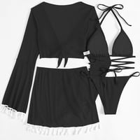 Žene Bikini set za tassel ljetne kupaći kostim jednostavne kupaćih odijela