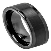 Volfram Carbide High Poljska Crna emajlna cijev za rezanje četkica za četkicu za vjenčanje za muškarce