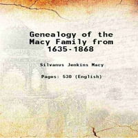 Genealogija porodice macy od 1635-1868