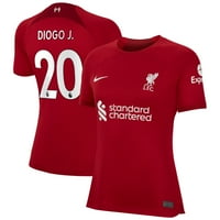 Ženski Nike Diogo Jota Red Liverpool Početna Disanje Džersey replika stadiona