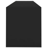 Suzicca TV kabinet Crni 47.2 x11.8 x15,9 Dizajnirano drvo