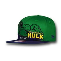 Hulk LEAP 9FIFTY Snapback Cap-MD LG Fle Fit