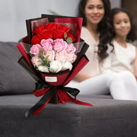 Tepsmf sapun cvjetni buket ruže karanfili poklon proljetni ukras Majčin dan Tulipani kuhinje udjela