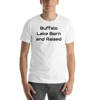 Nedefinirani pokloni 2xl Buffalo jezero rođen i uzdignuta pamučna majica kratkih rukava