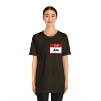 Ann Nametag majica, zdravo moje ime je Ann