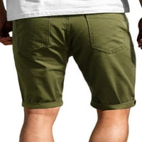 Prednje ljetne kratke hlače za muške na otvorenom Atletski teretni hlače Čvrste boje Brze suhe kratke hlače sa džepovima
