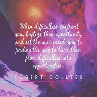 Robert Collier Citat: Poteškoće od umjetnika