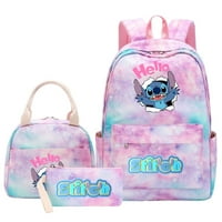 Lilo & Stitch šareni ruksaci za djecu, školska torba za laptop ruksak, kutija za ručak, futrola za olovku