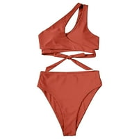 Ženski kupaći kostima Ženske struk Bikini, dva kupaće kostimu Podesive trake kupaći kostimi Bikini set