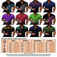 Muška ljetna polka dot Polo majica Atletska plaža bluza Gradient Fitness Golf Pulover T majice