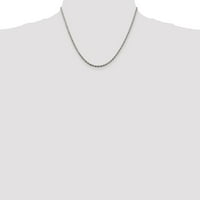 Sterling Silver Athletic LG polirano ogrlica