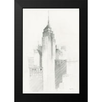 Tillmon, Avery Crna modernog uokvirenog muzeja Art Print print pod nazivom - City skica I