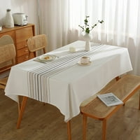 Ritualay Stolcloths pokriva platnene stol prugasto pamučno posteljina za puksuzni luksuzni dekorativni