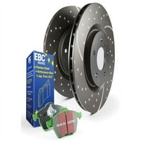 EBC kočnice S3KF s kompleti Greenstuff i GD Rotors Trup SUV odgovara: 2013- Ford F250, 2013- Ford F350