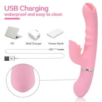 Klitorisna stimulacija dildo vibratori, jezik koji liže jezik moćan vibriranje klitolora za poticaj za odrasle igračke se za žene žene