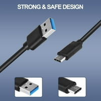 -Geek 3,3ft USB-C punjač kabel kabela za Blackberry DTEK Galaxy Note 7