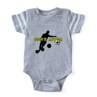 Cafepress - Južna Afrika Soccer - Slatka novorođenčad za bebe fudbal