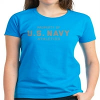 Cafepress - Nekretnina američkog Navy Athleti - Ženska tamna majica