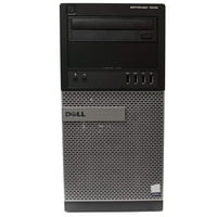 Dell Optiple Tower Compter Compter, 3. GHZ Intel Core i3, 8GB DDR RAM, 250 GB SATA tvrdi disk, Windows Professional bit, 22 ekrana sa širokim ekranom obnovljena