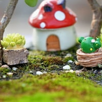 Božićna pahuljica ornament StepMom ukras kaktus Mini umjetni životni ukrasni mesnati kućni dekor Srednje