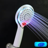 Fule ručno kupatilo za tuš za prskanje za prskanje digitalne temperature Prikaz boje LED
