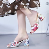 Eczipvz Ženske cipele Visoke potpetice za žene Dressy ženske pumpe cipele Srednje pete Pointy Dress