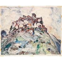 Maud Sherwood crni ukrašeni drveni drveni okviri Double Matted Museum Art Print Naslijed - Trevi