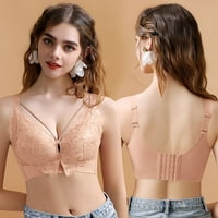 Bazyrey Womens plus veličine žičane mreže Full Figura Bras Beige Kupi Dobijte 3