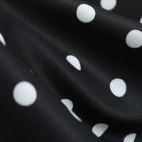 Haljine za žene Ležerne prilike ispisane Srednje dužine kratkih rukava V-izrez na večernjim haljinama