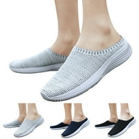 DMQupv modne tenisice cipele za muškarce Modni jednostavni čvrsti mrežica prozračne udobne i lagane