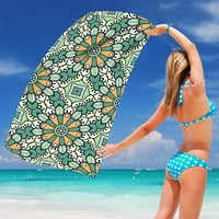 Do 65% popusta na ručnik za plažu AMLBB super lagana šarena kupatila peskovana plaža pokrivač višenamjenski