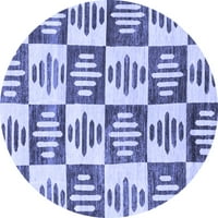 Ahgly Company u zatvorenom okruglu Orijentalno plava modernih prostirki, 6 'okruglica